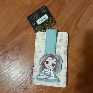 Belle chibi Loungefly card holder